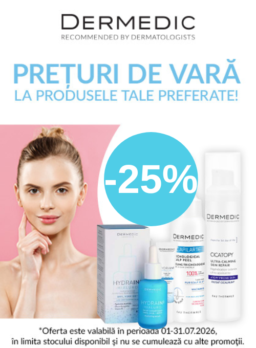 Promotie cu reducere 25% la Dermedic
