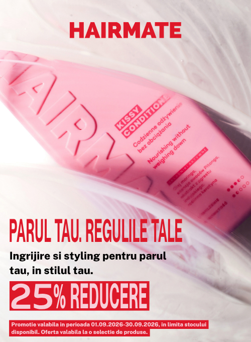 Promotie cu reducere 25% la Hairmate