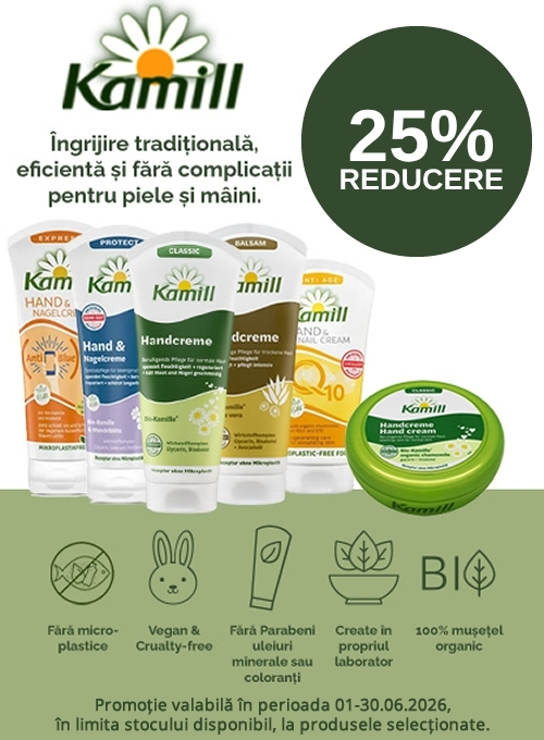 Promotie cu reducere 25% la Kamill