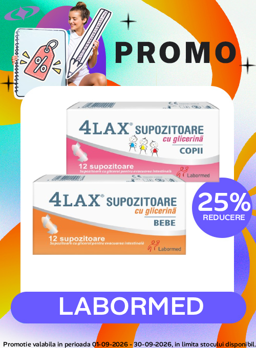 Promotie cu reducere 25% la Labormed