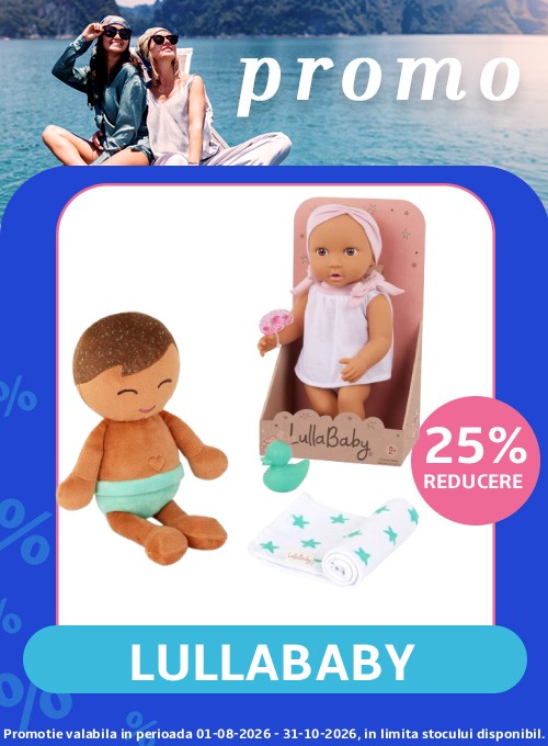 Promotie cu reducere 25% la LullaBaby