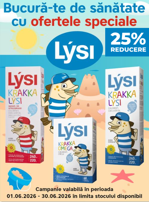 Promotie cu reducere 25% la Lysi