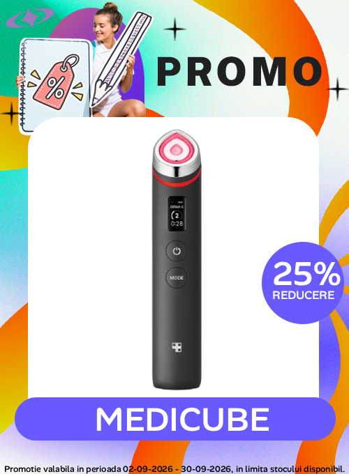 Promotie cu reducere 25% la Medicube
