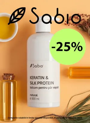 Promotie cu reducere 25% la Sabio