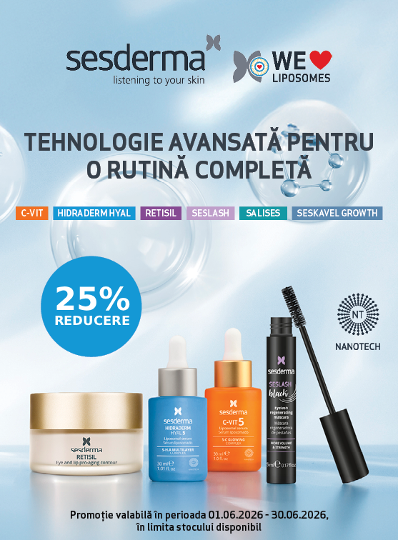 Promotie cu reducere 25% la Sesderma