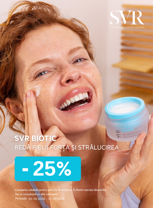 Promotie cu reducere 25% la SVR - Biotic