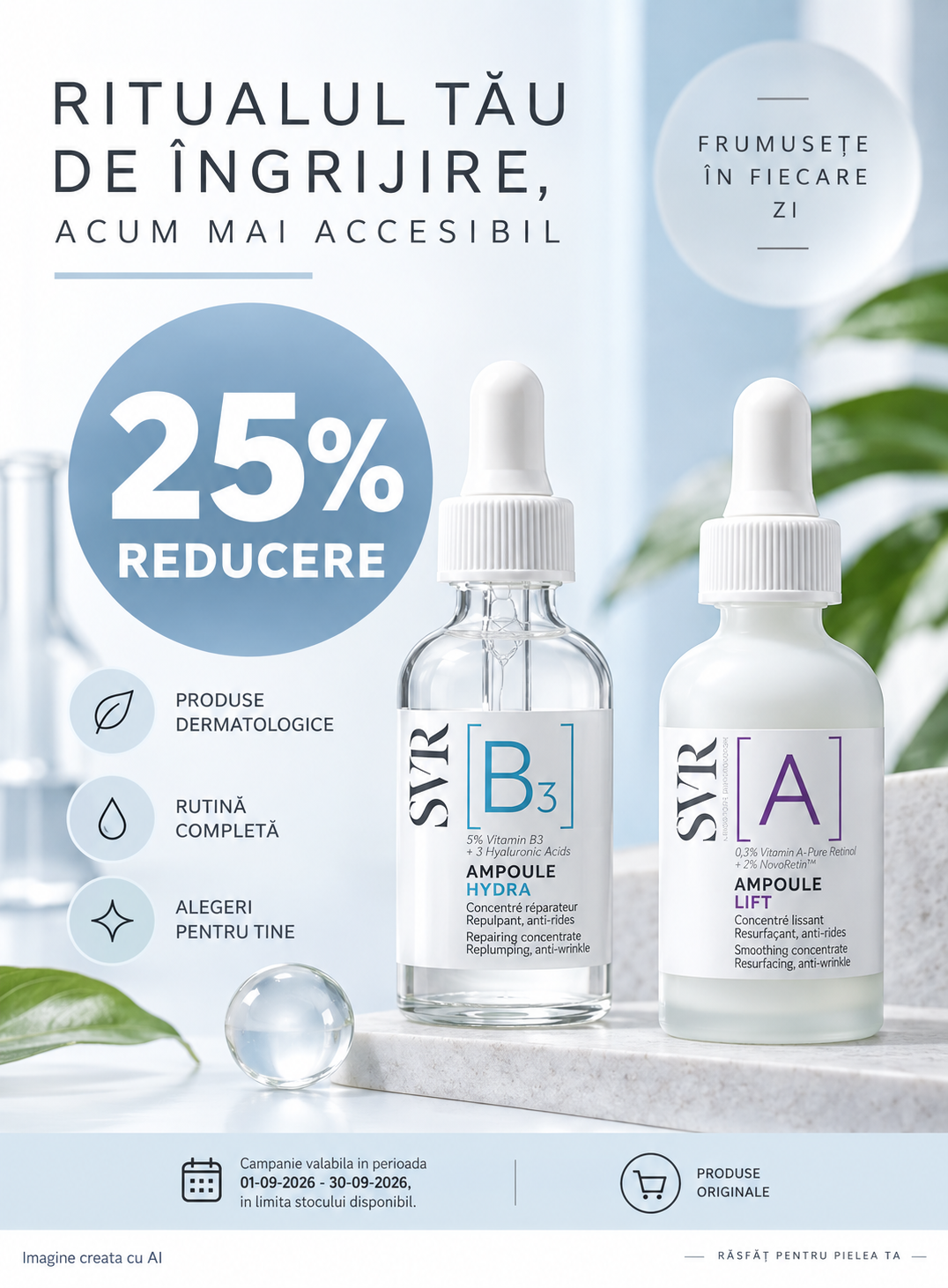 Promotie cu reducere 25% la SVR