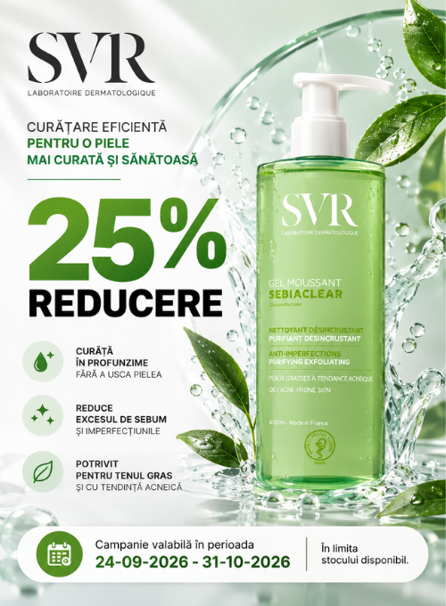 Promotie cu reducere 25% la SVR