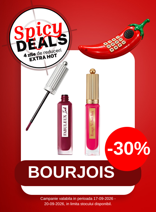 Promotie cu reducere 30% la Bourjois - Spicy Deals