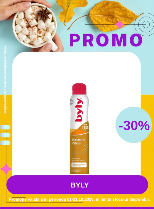 Promotie cu reducere 30% la Byly