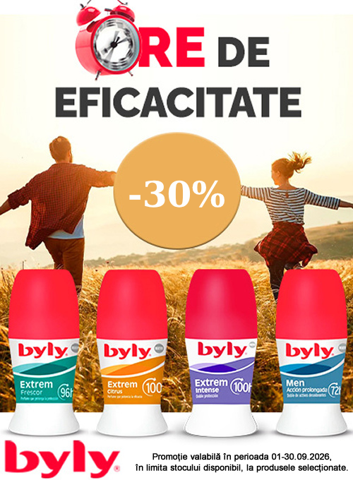 Promotie cu reducere 30% la Byly