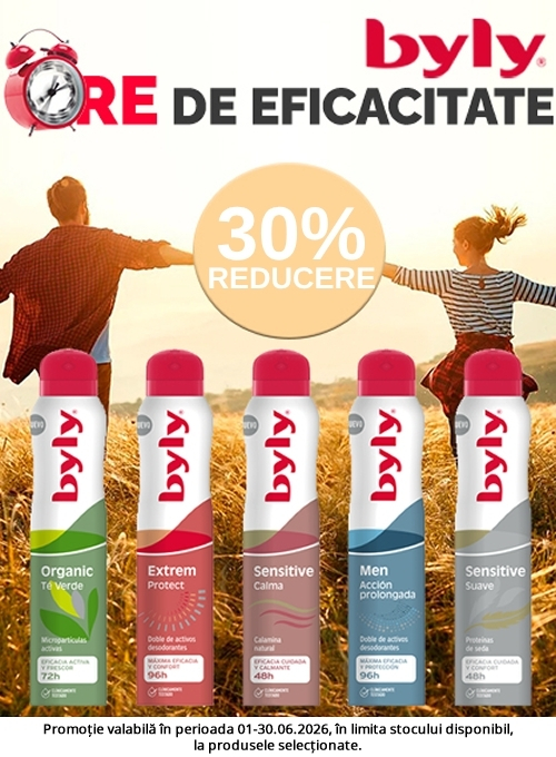 Promotie cu reducere 30% la Byly