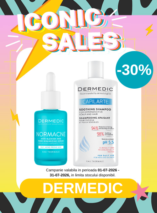 Promotie cu reducere 30% la Dermedic - Iconic Sales