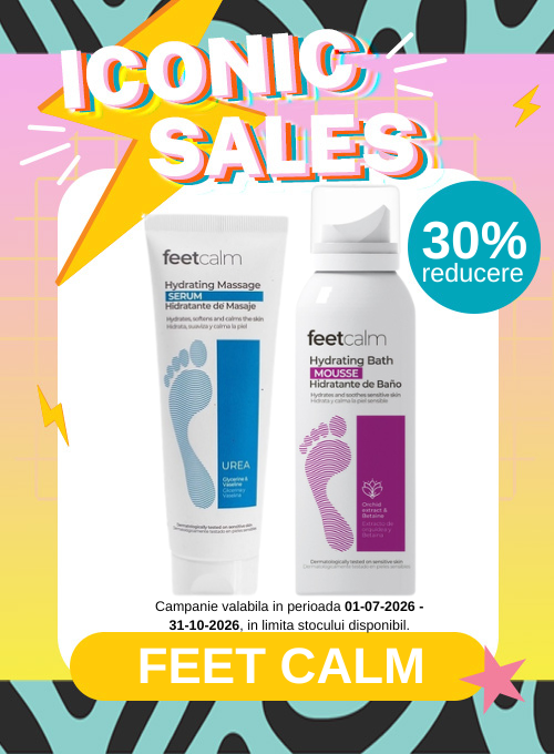 Promotie cu reducere 30% la Feet Calm - Iconic Sales