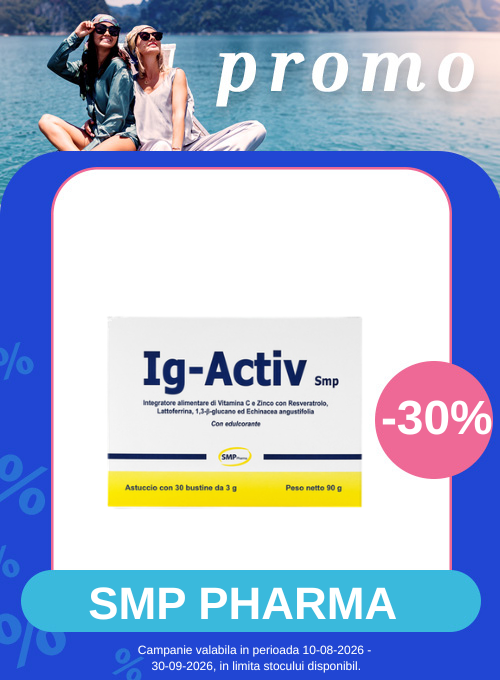 Promotie cu reducere 30% la Ig-Activ