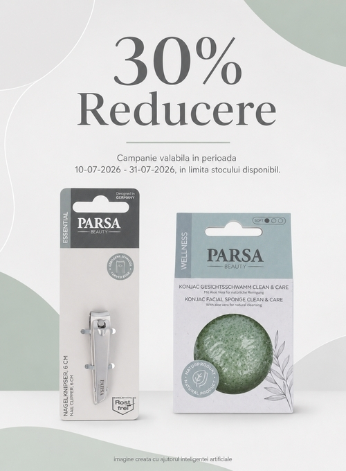 Promotie cu reducere 30% la Parsa