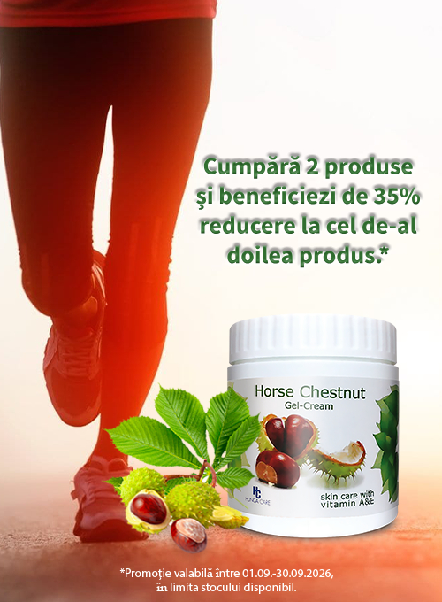 Promotie cu reducere 35% la al doilea produs Hunca