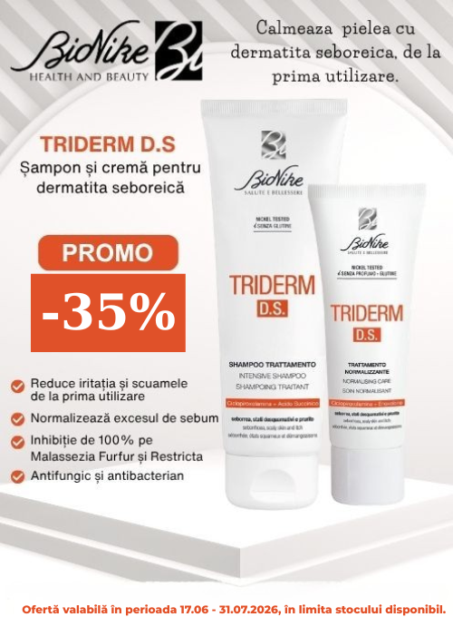 Promotie cu reducere 35% la Bionike