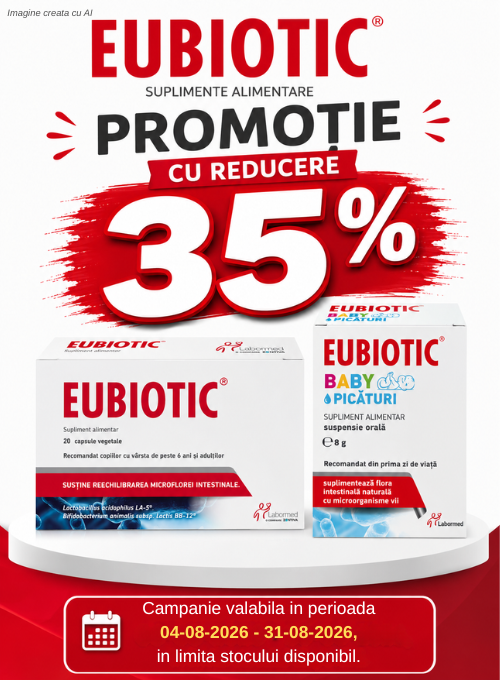Promotie cu reducere 35% la Eubiotic
