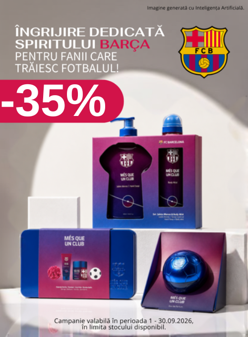 Promotie cu reducere 35% la FC Barcelona