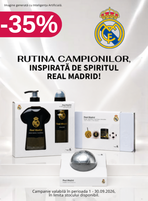 Promotie cu reducere 35% la Real Madrid