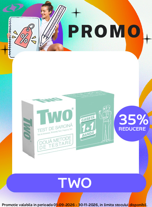 Promotie cu reducere 35% la Two