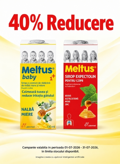 Promotie cu reducere 40% la Meltus