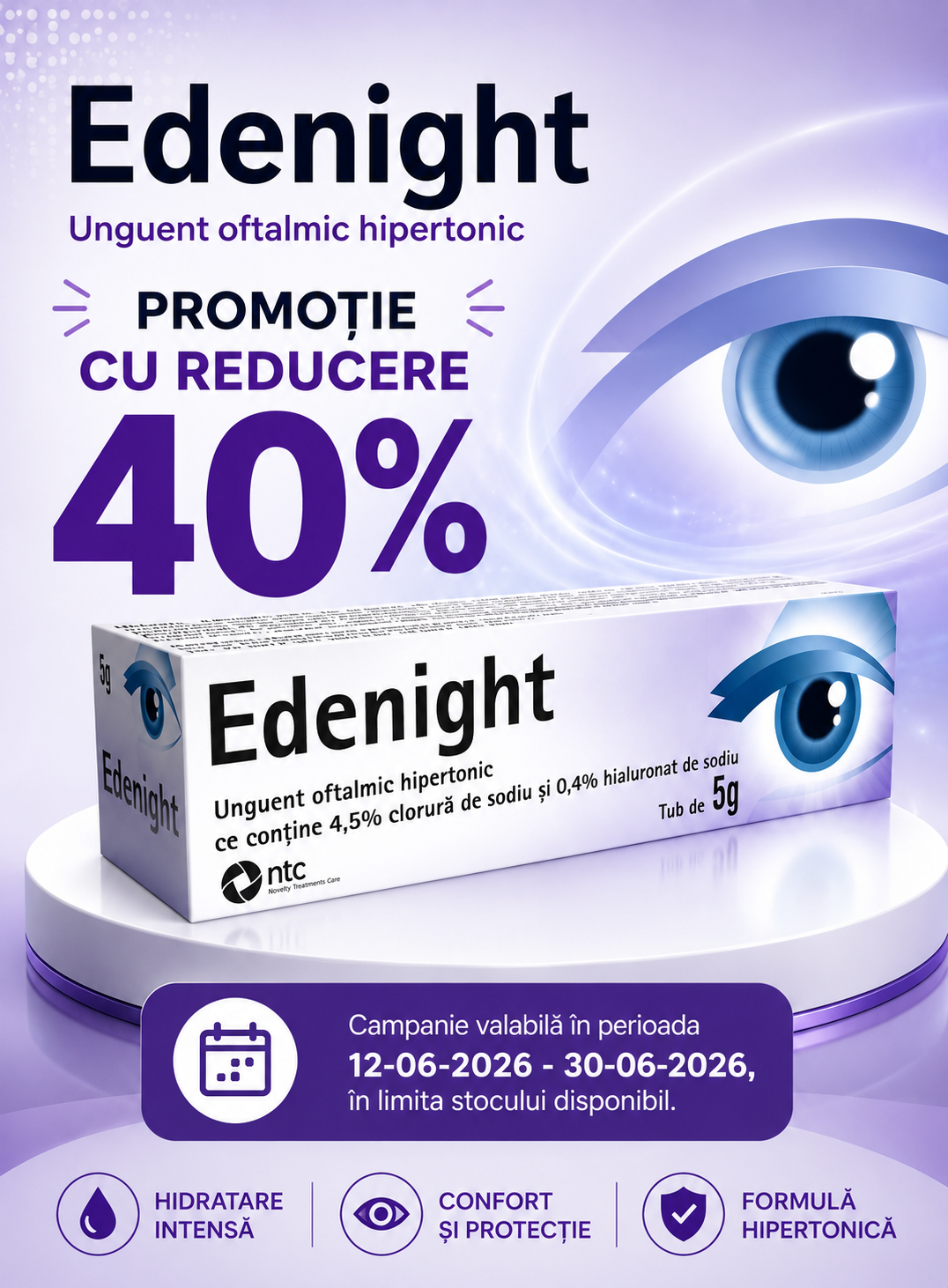 Promotie cu reducere 40% la Ntc