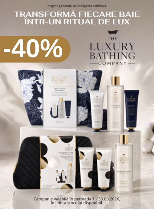 Promotie cu reducere 40% la The Luxury Bathing
