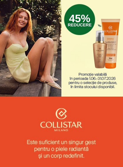 Promotie cu reducere 45% la Collistar