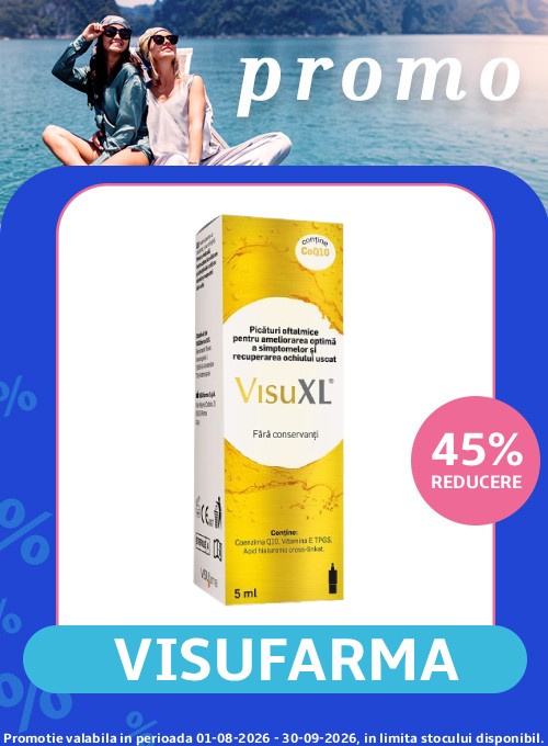 Promotie cu reducere 45% la Visupharma