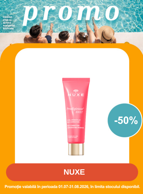 Promotie cu reducere 50% la Nuxe