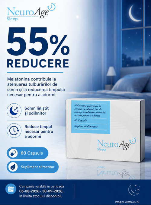 Promotie cu reducere 55% la NeuroAge