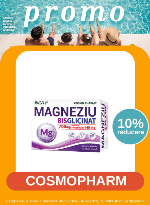 Promotie cu reducere de 10% la Cosmopharm