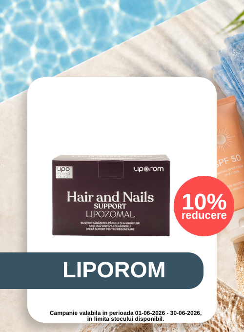 Promotie cu reducere de 10% la Liporom