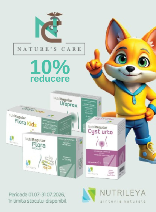 Promotie cu reducere de 10% la Nutriregular