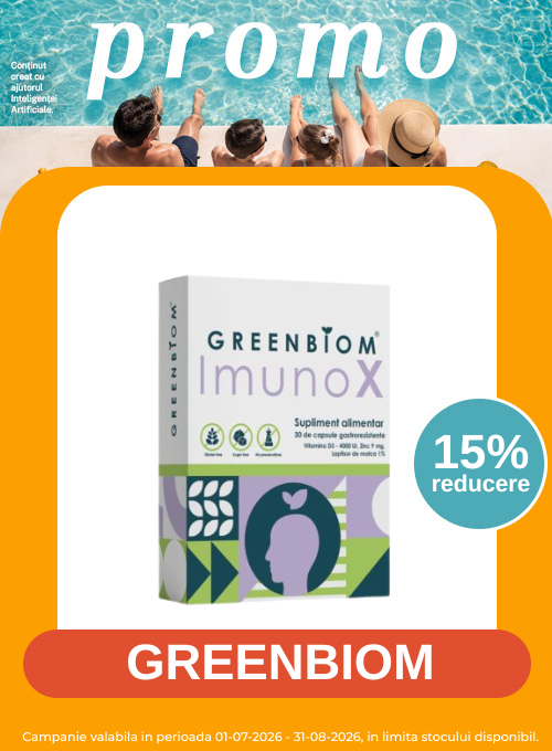 Promotie cu reducere de 15% la Greenbiom