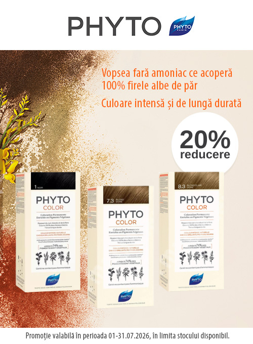 Promotie cu reducere de 20% la Phytocolor