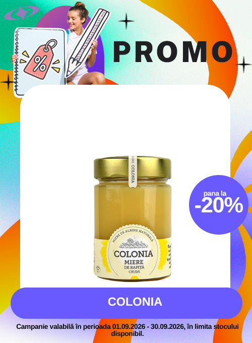 Promotie cu reducere de pana la 20% la Colonia