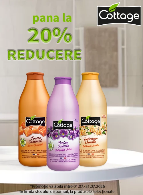 Promotie cu reducere de pana la 20% la Cottage