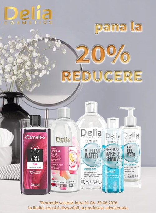 Promotie cu reducere de pana la 20% la Delia