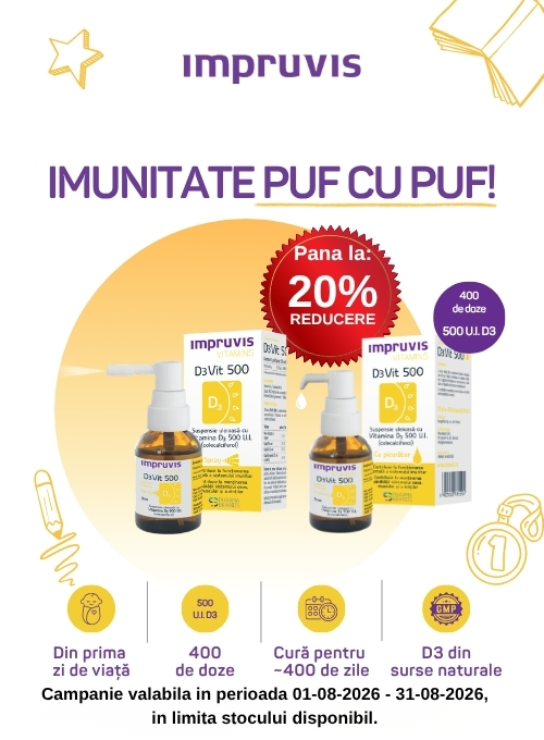 Promotie cu reducere de pana la 20% la Impruvis