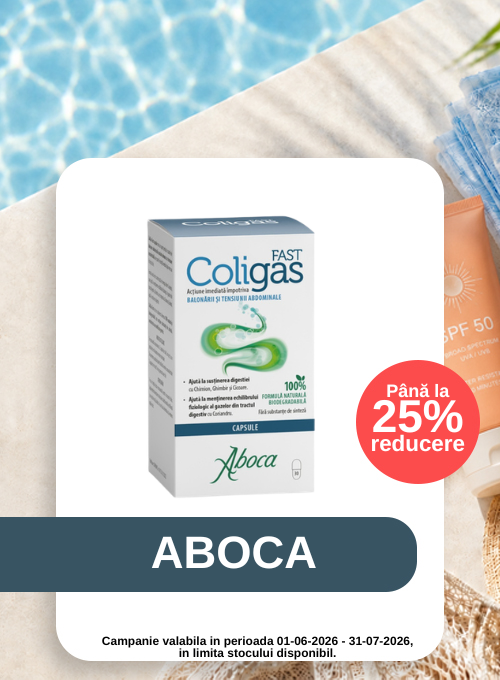Promotie cu reducere de pana la 25% la Aboca