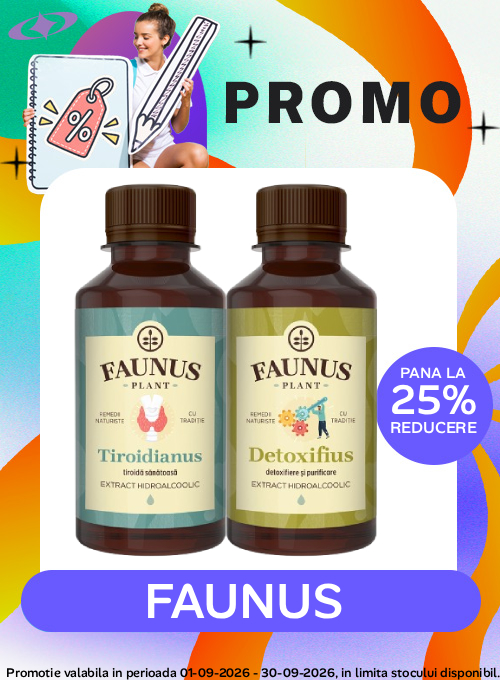 Promotie cu reducere de pana la 25% la Faunus
