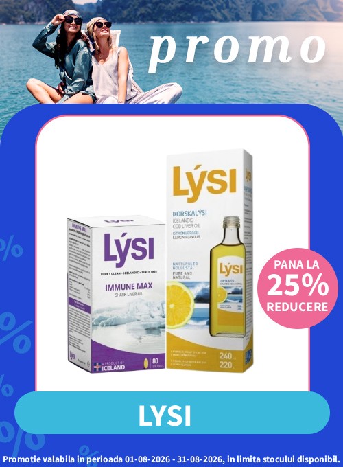 Promotie cu reducere de pana la 25% la Lysi