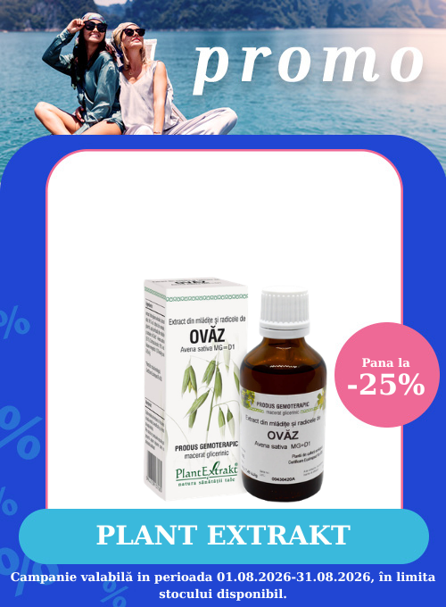 Promotie cu reducere de pana la 25% la PlantExtrakt