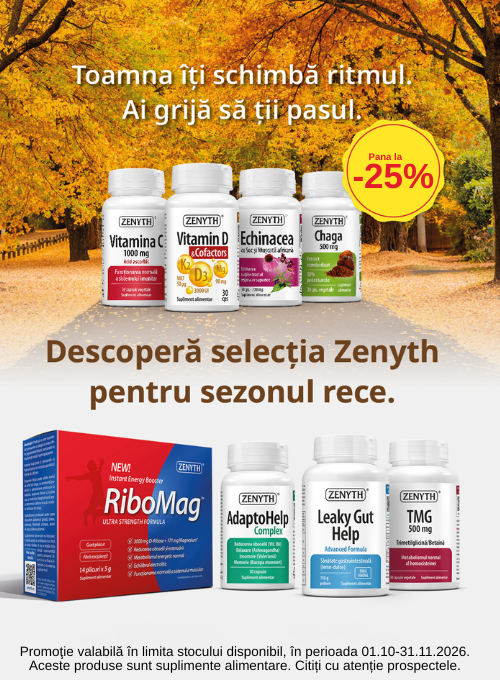 Promotie cu reducere de pana la 25% la Zenyth