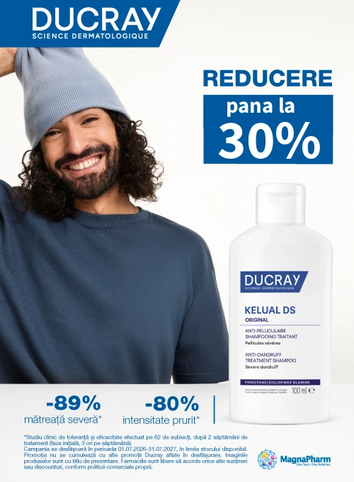Promotie cu reducere de pana la 30% la Ducray