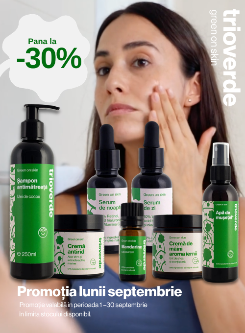 Promotie cu reducere de pana la 30% la Trio Verde