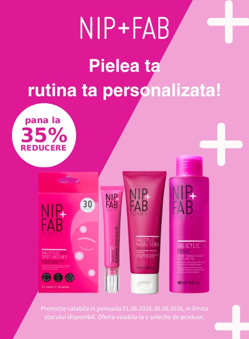 Promotie cu reducere de pana la 35% la Nip+Fab